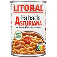 Los mejores  - LITORAL Fabada Asturiana Plato Preparado de Fabada Asturiana Sin Gluten - 435 gr
